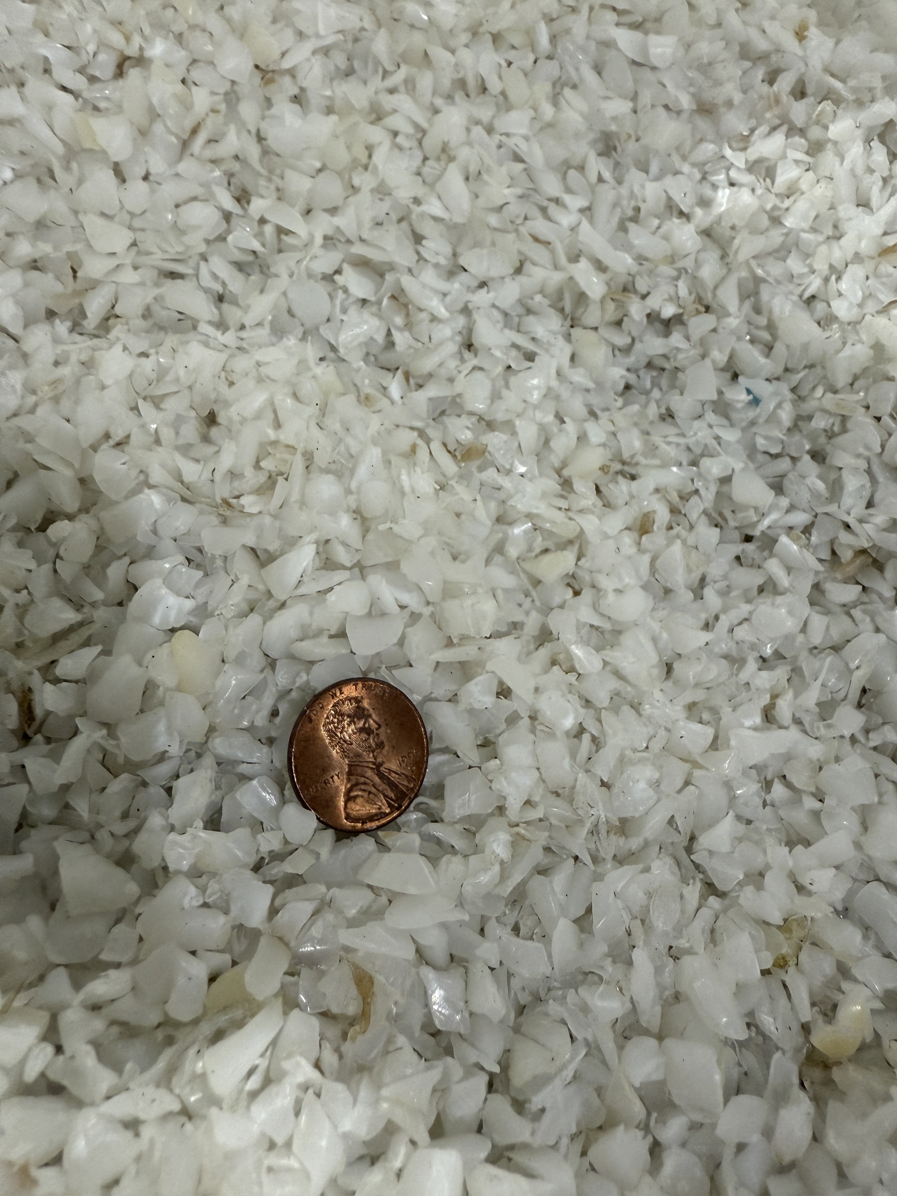 Natural HDPE IBC Regrinds